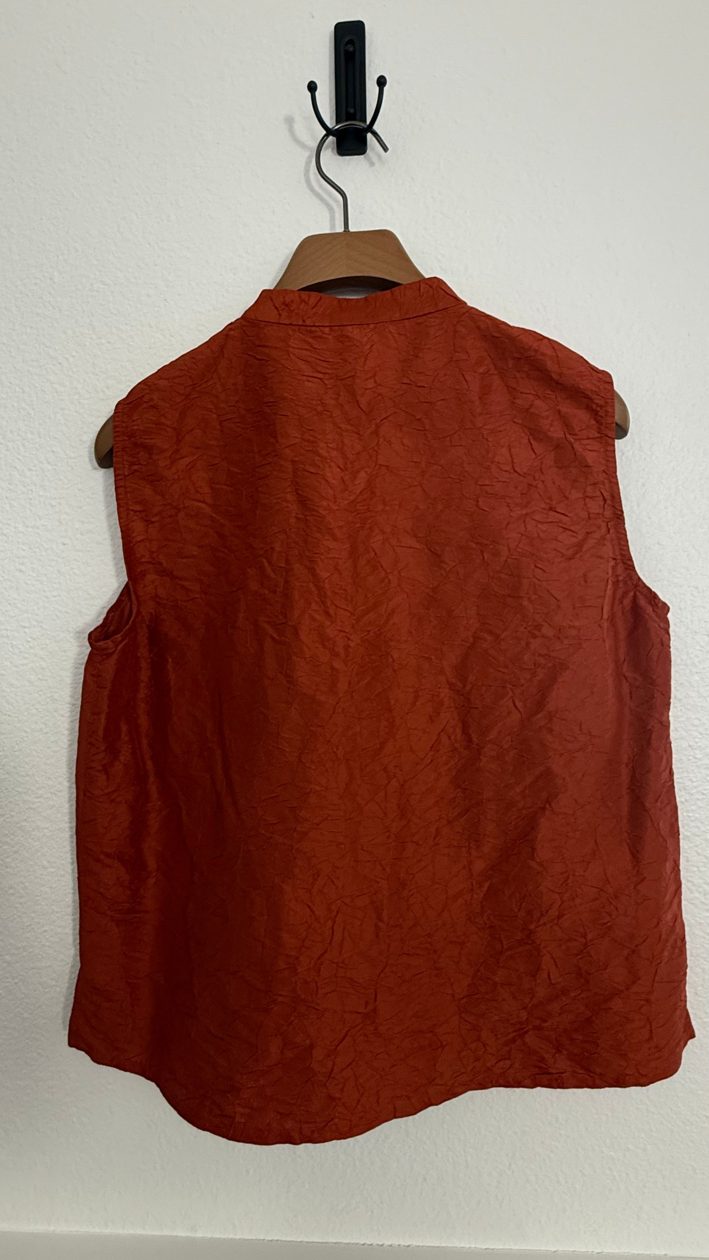 Eileen Fisher Vintage Silk Sleeveless Blouse