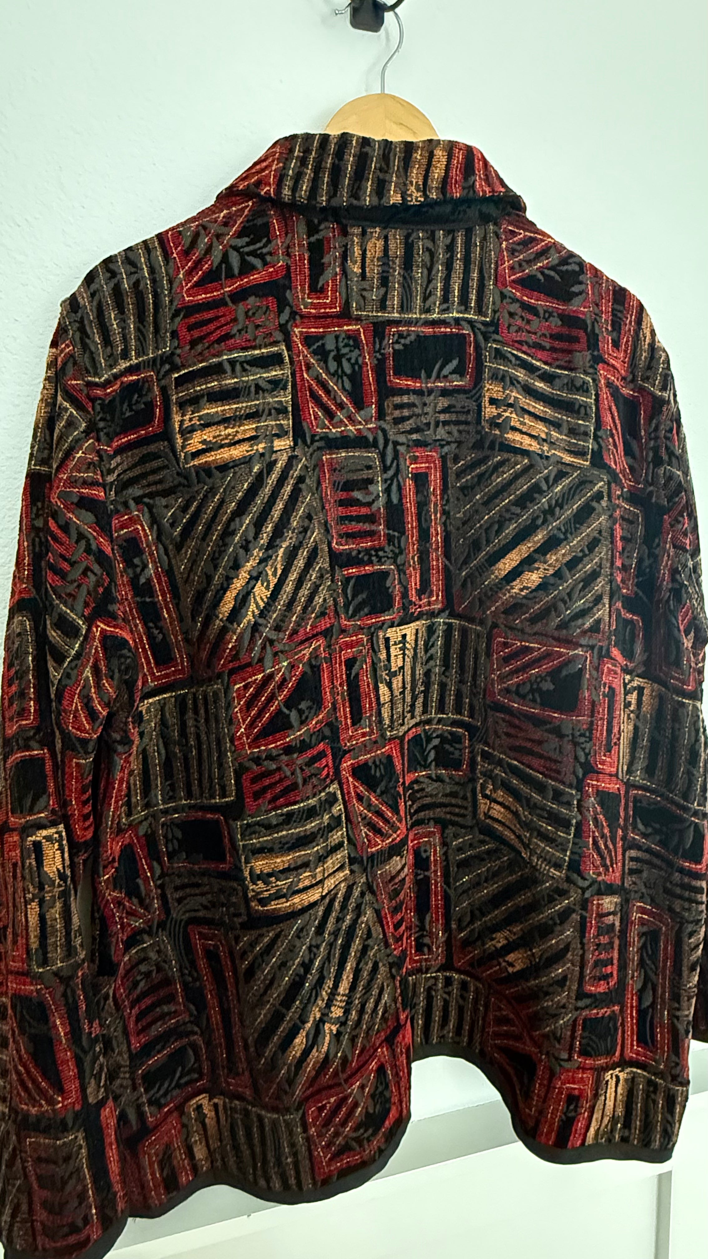 Coldwater Creek Vintage Reversible Tapestry Jacket