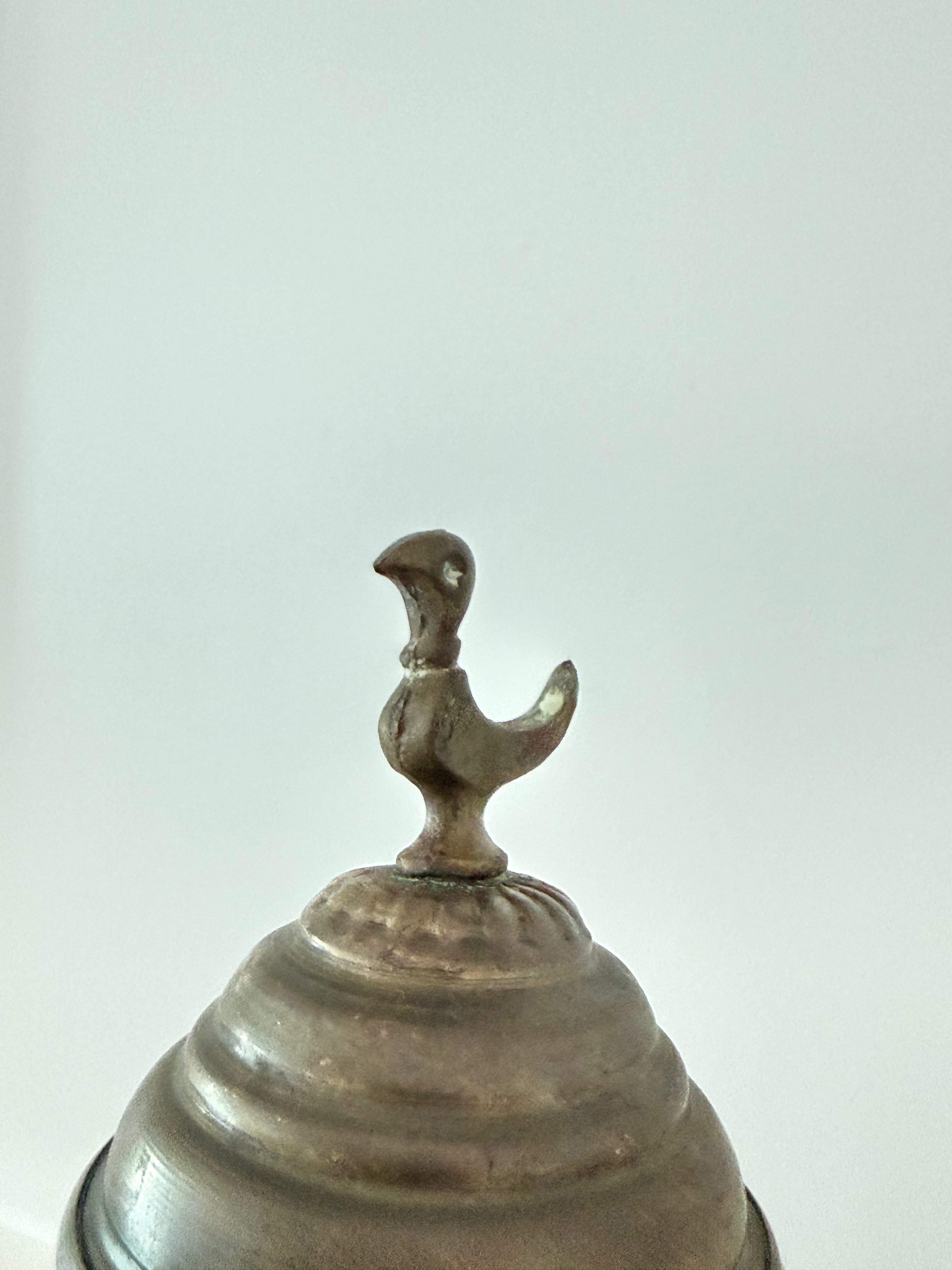 Iskandar Matar and Sons (Nazareth) handmade brass & copper coffee pot