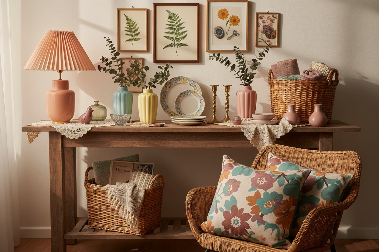 vintage home decor 1980s 1990s